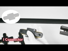 2 van de de Opslagschijnwerper van de draadkleding Dik gemaakt het Spooraluminium