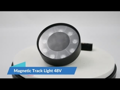 9w Ronde Magnetische Track Spotlight Woonkamer Home Verlichting Grille Lamp