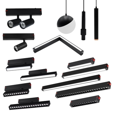 Smart 2.4G Magnetisch spoorlicht Simpel Moderne LED-oppervlak gemonteerde schijnwerper