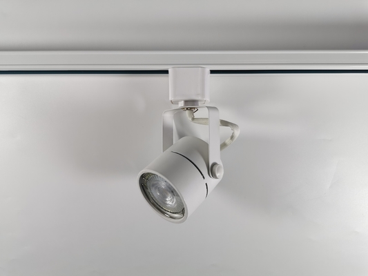 Gu10 van het de Huisvestingsijzer van het Schijnwerperspoor het Lichte Materiële Zwarte Wit