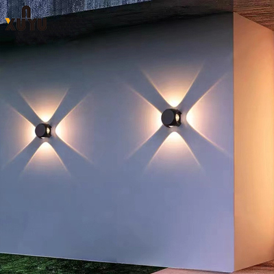 4W de openluchtmuur steekt Waterdichte 70*70*50MM voor Gang/Balkon aan