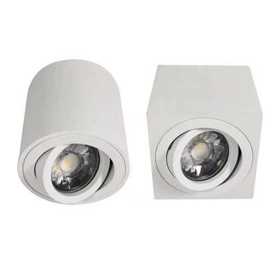 Rond Plafond Oppervlakte Opgezette Downlight 79*89mm Regelbare Gu10-Huisvesting