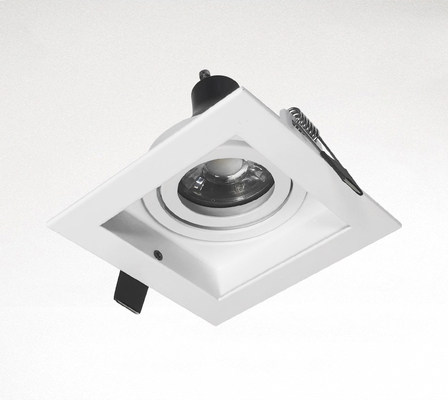Van het LEIDENE van plafonddownlight Mr16 Vierkante Lichte Kader Huisvestings het Matrijs Gegoten Aluminium