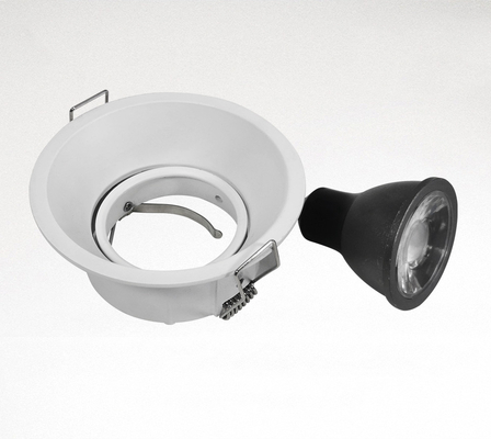 Europese In een nis gezette Mr16 Downlight die 125mm Vierkante Huisvesting voor Hotel huisvesten