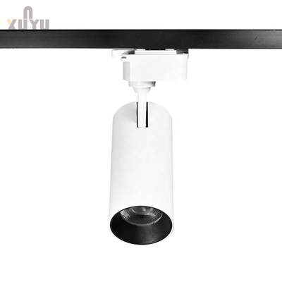 De witte Maïskolf zette Regelbare Spoor Lichte AC165-265V Regelbare 360 Graad in een nis