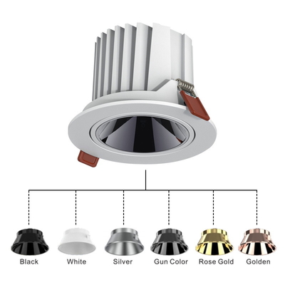 OEM de Knopschakelaar Schijnwerper In een nis gezette Downlight bedde Antiglans in