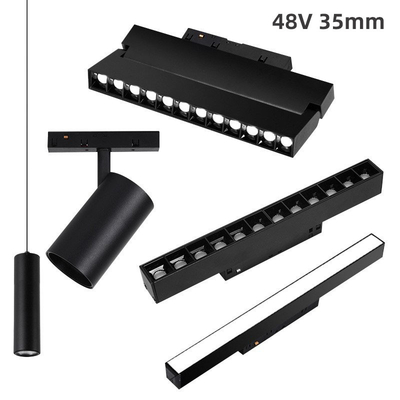 Aluminium 48v 35mm Verlaten Verlichting van het Woonkamer de Magnetische Spoor en Juiste Mobiel