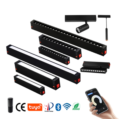 220v 9w 18w LED Magnetisch Spoorlicht Anti-schittering LED Lineaire Spotlight