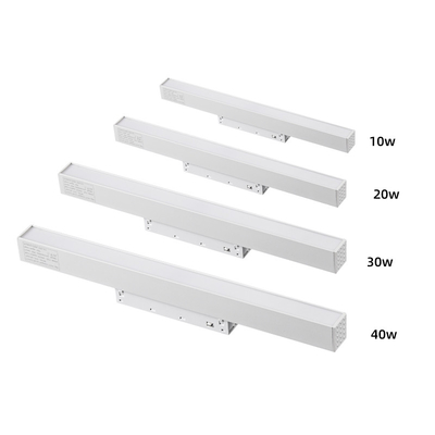 Hotel Villa 48V Magnetisch Spoorlicht 10w 20w 30w Witte Lineaire Commerciële Verlichting