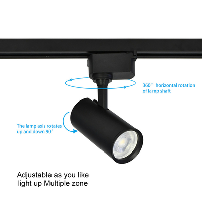 GU10 Aluminium van de het Spoor het Lichte Inrichting van schijnwerpershell replaceable light source MR16