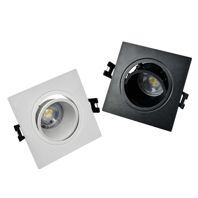 GU10/het Mr16 In een nis gezette Downlight-Materiaal van Huisvestingspc voor Supermarktschijnwerper Downlight