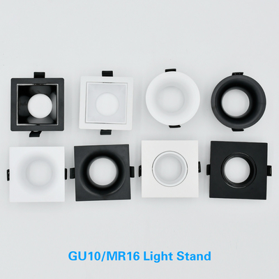 Regelbare Hoek Mr16 die Downlight Vierkante/Ronde Schijnwerperhuisvesting huisvesten