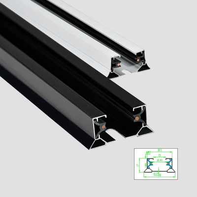 Dik gemaakt het Spoorspoor 1m 1.5m 2m 3m van het 2 Draadaluminium