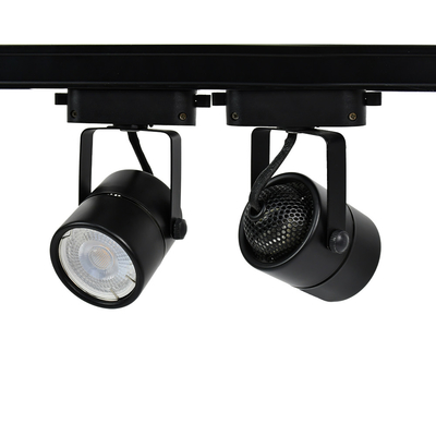 De vervangbare Kop Mr16 van de Lichtbronlamp/Gu10-Spoorlicht die Regelbare Hoek huisvesten