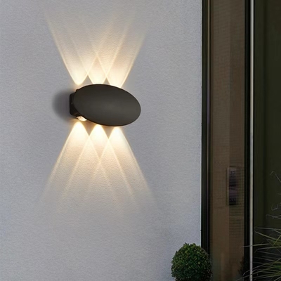 IP65 waterdichte buitenwandlamp 4W 6W 8W op en neer verlichting wandlamp