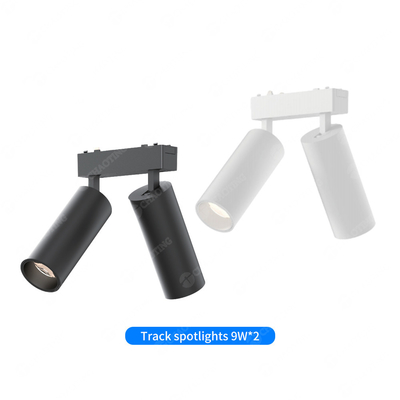 Magnetische dubbele koplicht 18W 4000K 6000K Anti Glare Spotlight