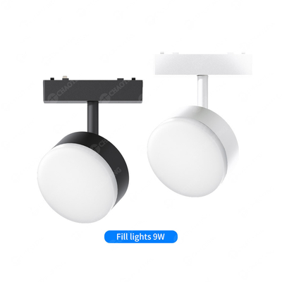IP20 Magnetische LED-floodlight 9W Zwart vullamp Huisdecoratie zonder hoofdlicht