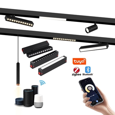 220V LED-magnetisch spoorlicht Home Spotlight Intelligente hoofdreloze verlichting