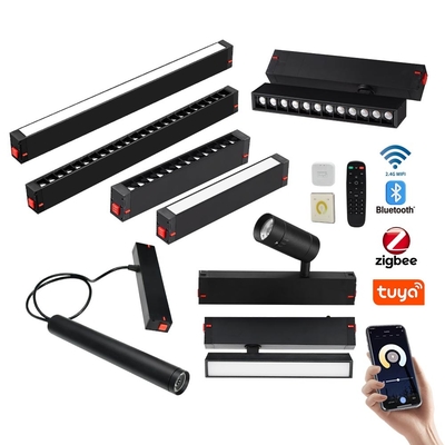 Ce Tuya Smart Manufacturer 220V Magnetisch spoorverlichtingssysteem Handelsspoorverlichting met contactor magnetisch