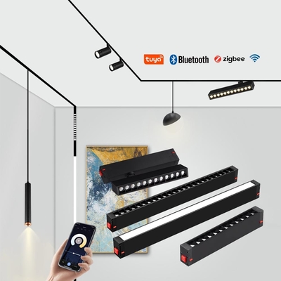 220V hoogspanningsmagnetisch spoorlicht Ingebed Geen hoofdlichtverlichting