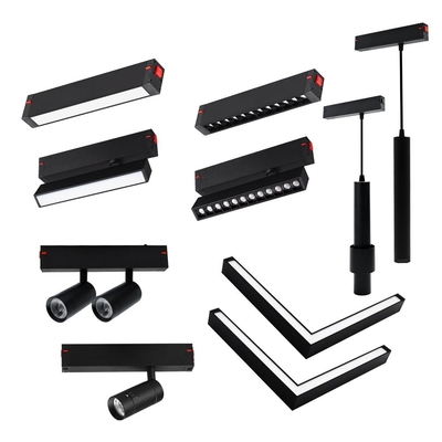 220V Magnetisch spoorlicht LED-voorlicht 2.4G Intelligente dimming en kleuraanpassing