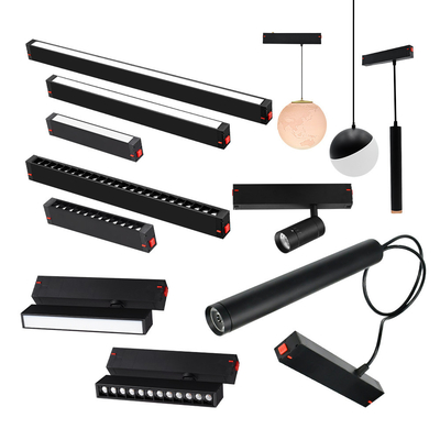 Aluminium geïsoleerd magnetisch spoor licht 10w 20w 3000K lineaire schijnwerper