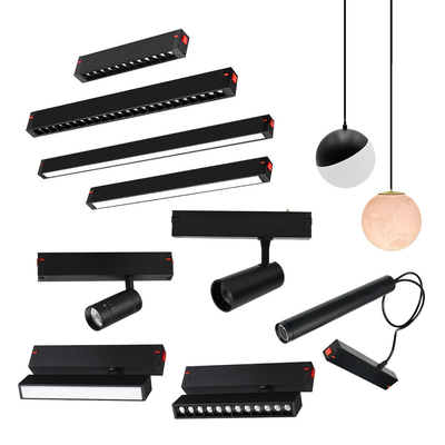 Smart Magnetic 10W 4000K Track Light Zwart oppervlak Gemonteerd Magnetisch licht LED zonder hoofdlicht